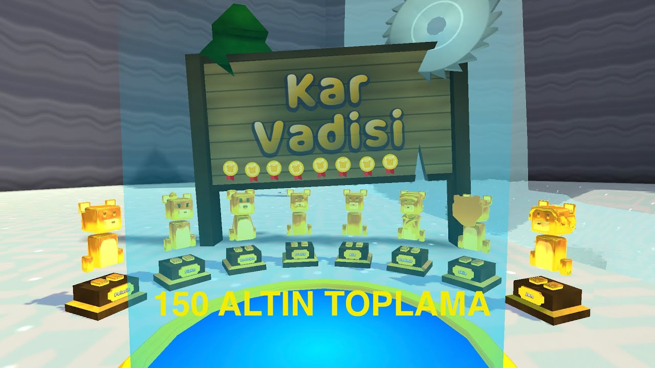 KAR VADİSİNDE 150 ALTIN TOPLAMAK