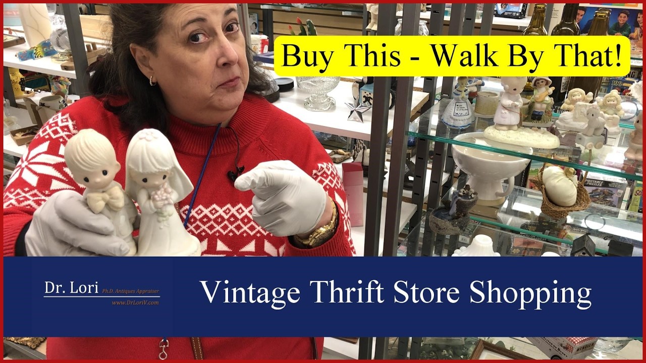 Buy This! Thrift Shopping Precious Moments, Corningware, Pyrex, Jewellery, Glass with Dr. Lori