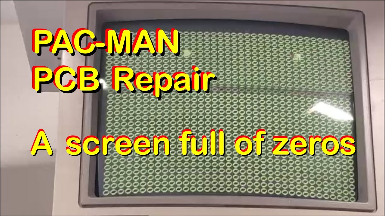 Pac-Man - A screen full of zeros