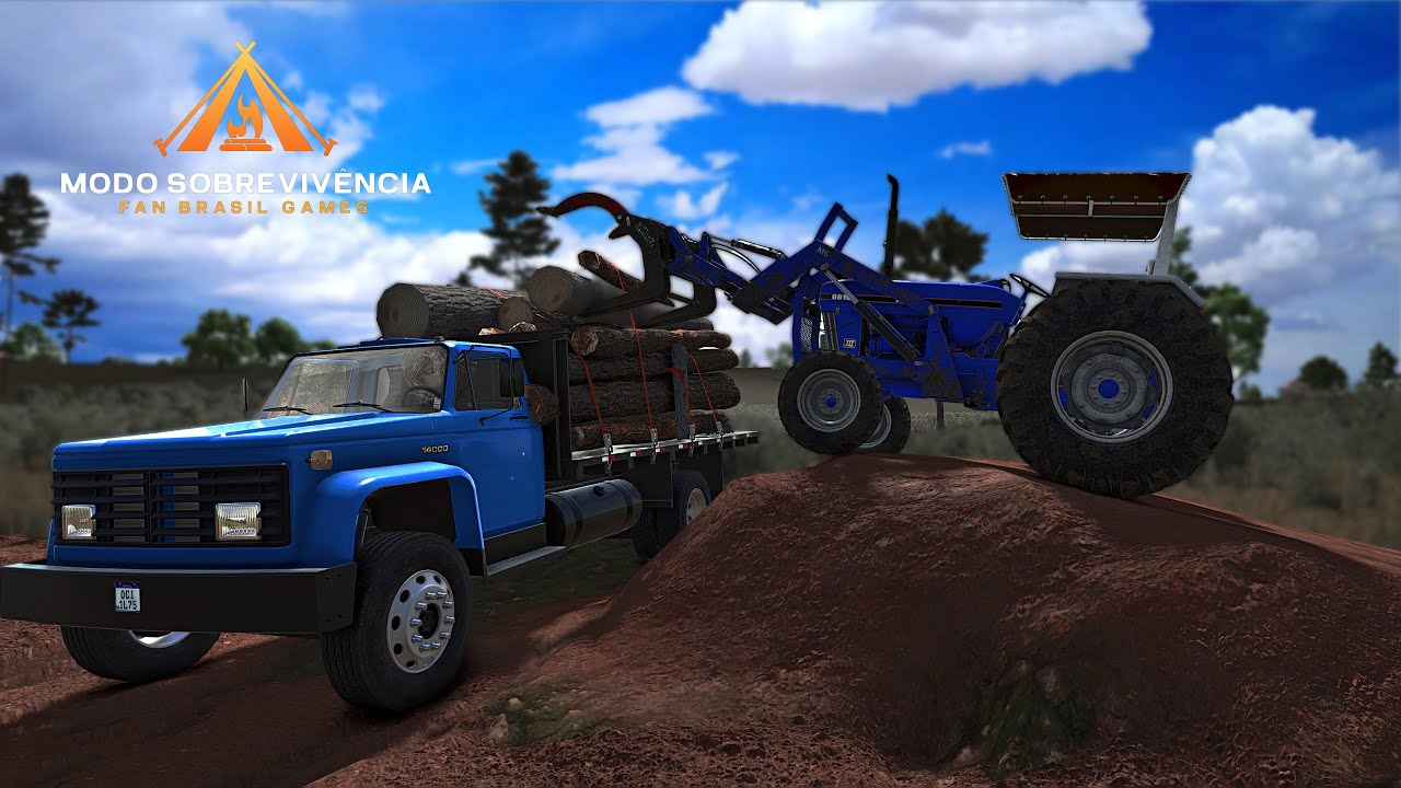 Iniciando do zero no modo sobrevivência #8 | Investindo na fazenda | Farming simulator 25