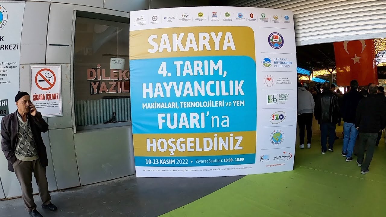 Sakarya 4. Tarım Hayvancılık Fuarı - Gidemeyenlere Özel - Bütün Stanları Gezdik