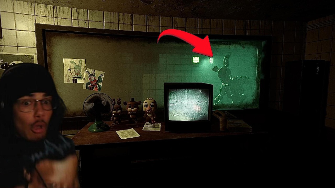 FNAF 3 BUT You & The Animatronics Can Roam Around Endlessly...
