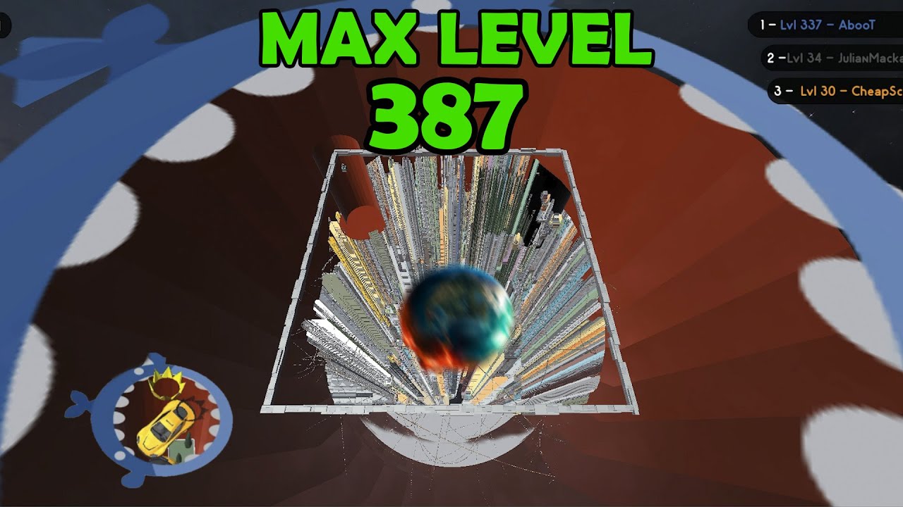 Hole.io 2 - WORLD RECORD 100% MAP CONTROL ( MAX LEVEL 387 ) &lsaquo; AbooTPlays &rsaquo;