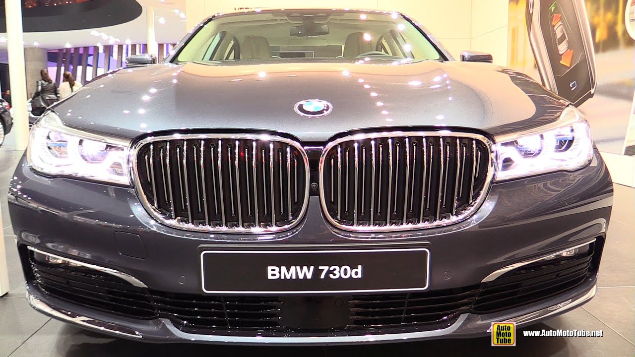 2016 BMW 7-Seires 730d - Exterior and Interior Walkaround - Debut at 2015 Frankfurt Motor Show