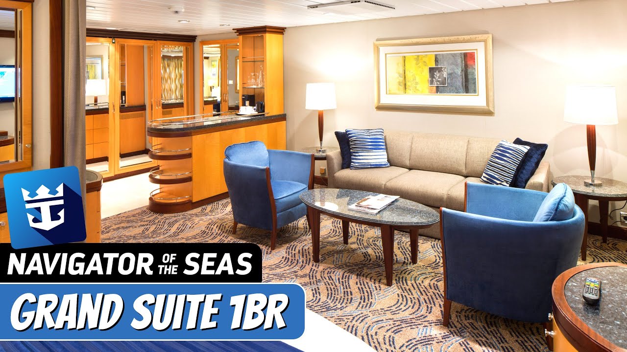 Navigator of the Seas | Grand Suite Full Walkthrough Tour & Review 4K | Royal Caribbean