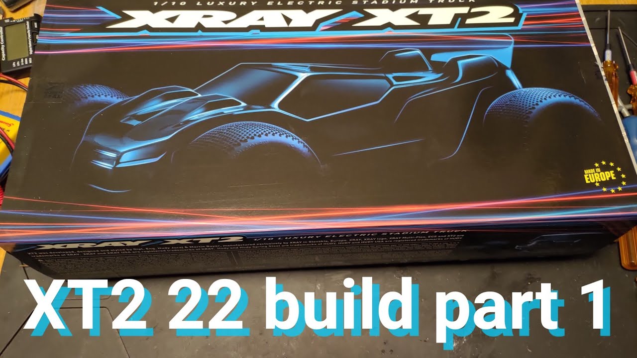 Xray XT2 22 build part 1