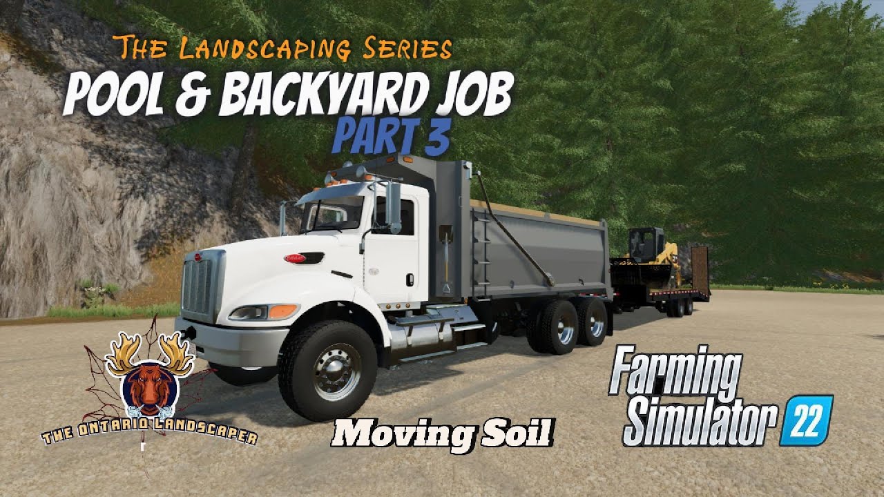 Hualing Dirt | Pool & Backyard Job Part 3 | The Landscaping Series Ep.15 | Faring Simulator 22
