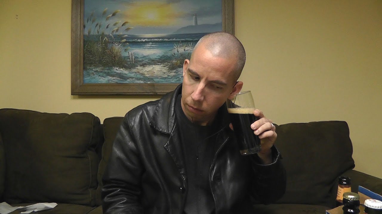 Binaural ASMR & Beer #29 Wells Sticky Toffee Pudding Ale Review + Eating Bacon Jerky