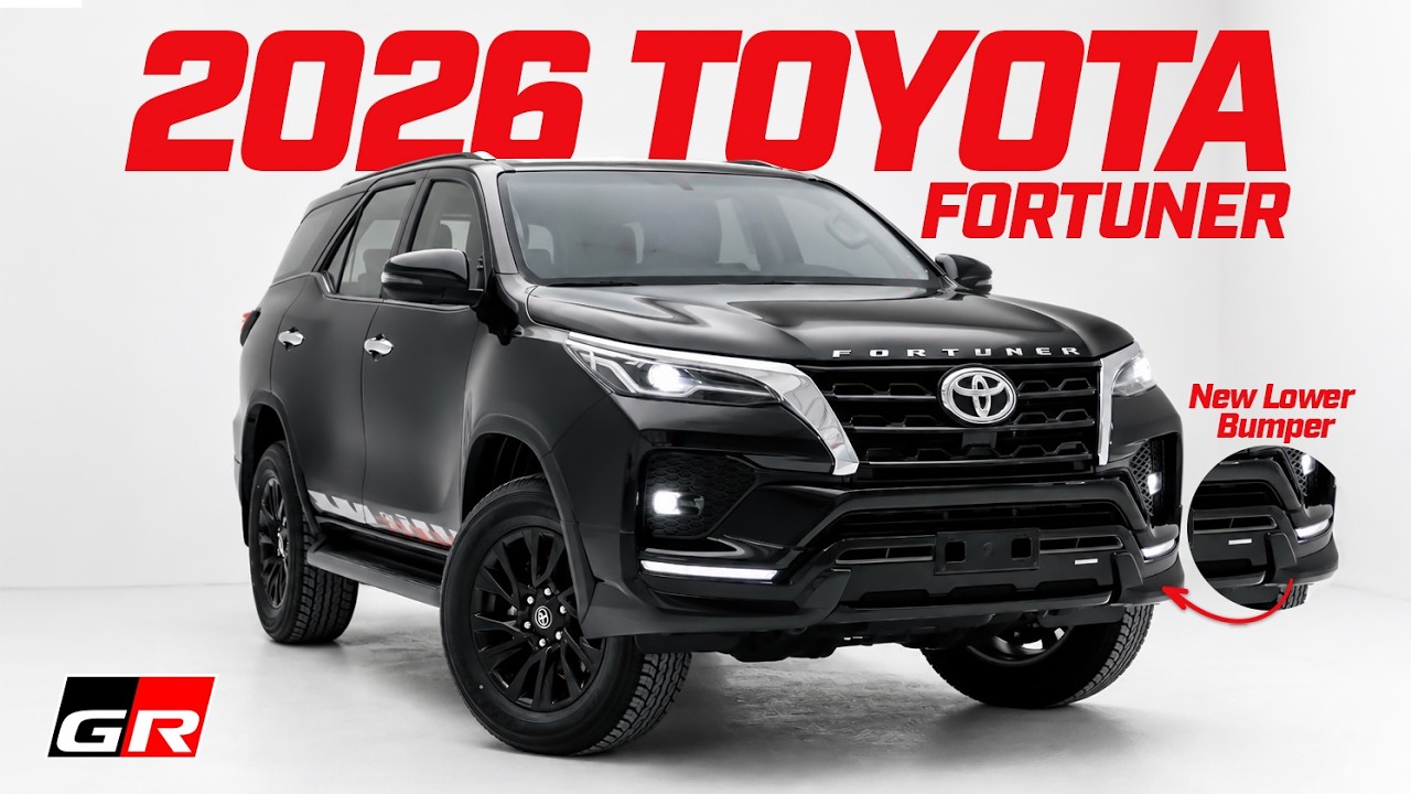 New 2026 Toyota Fortuner 4.0L GR Sport | 7-Seater Luxury SUV
