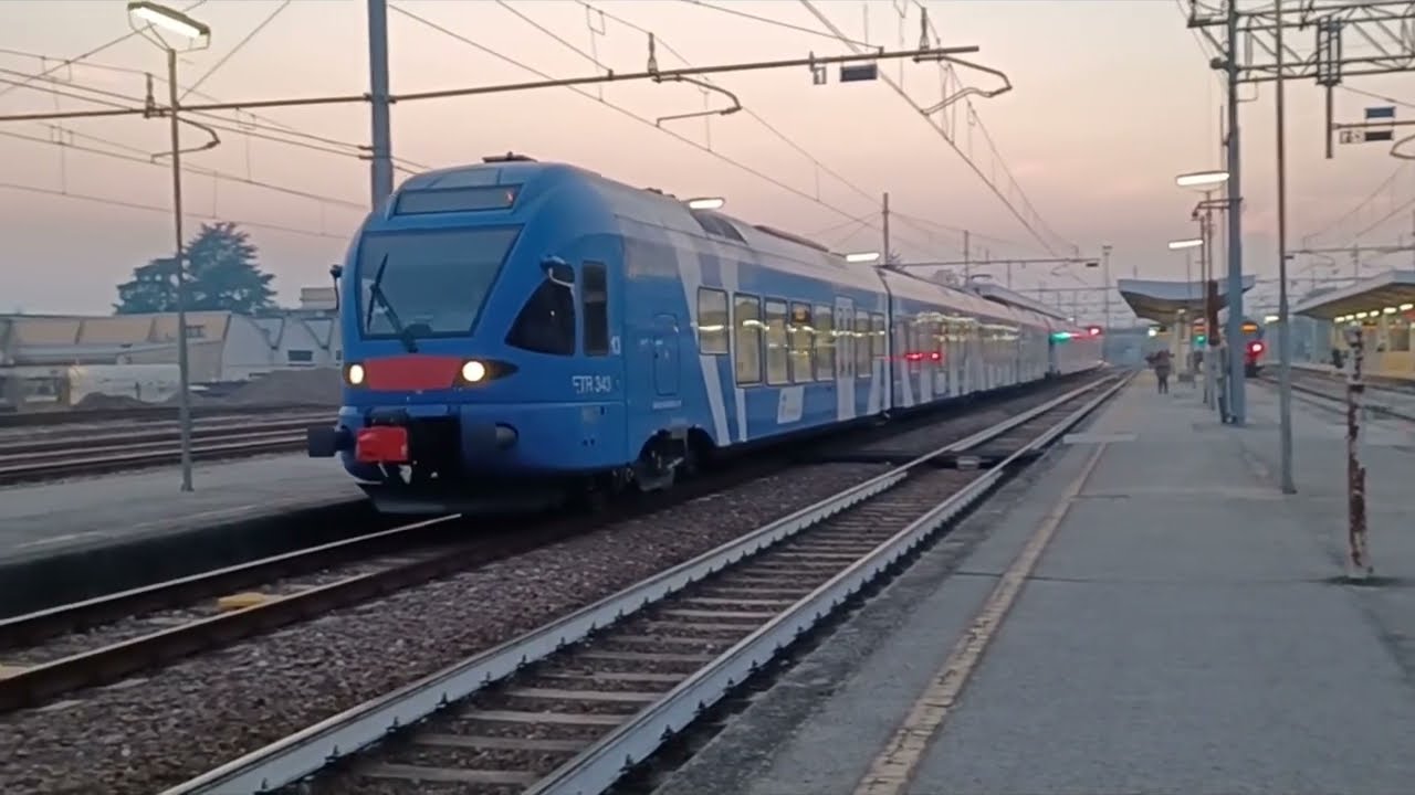 Partenze, arrivi e transiti alla stazione di Castelfranco Veneto