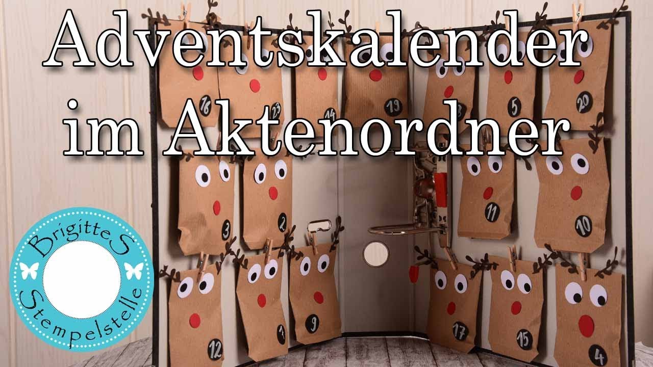 Adventskalender im Aktenordner