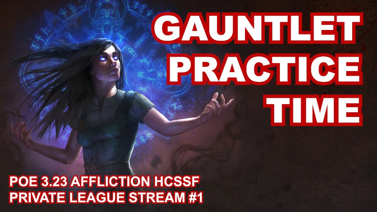 [PoE 3.23] #1 Practice for Zizaran Misery Gauntlet - How hard are the custom mods?