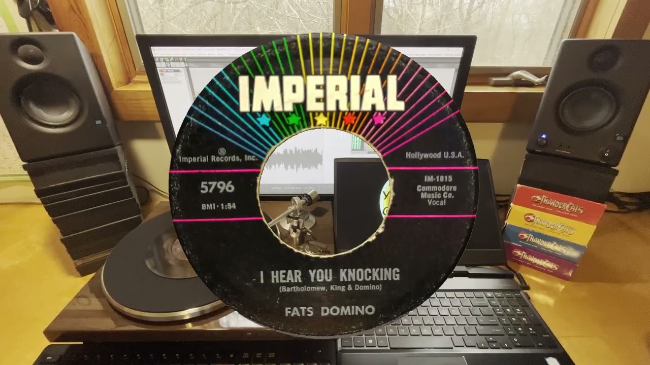 Fats Domino - Jambalaya (On The Bayou) / I Hear You Knocking - 1961