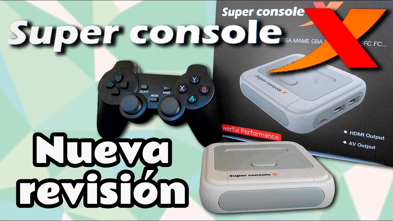 NUEVA VERSIÓN DE SUPER CONSOLE X | Review