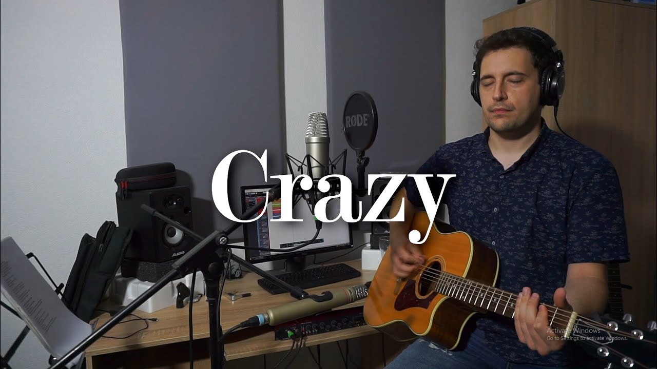 Seal - Crazy (Acoustic Cover)