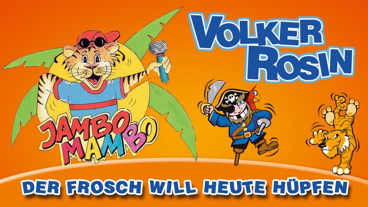 Volker Rosin - Der Frosch will heute hüpfen | Kinderlieder