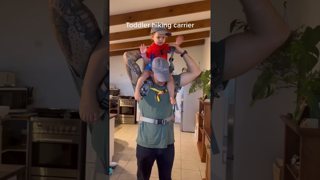 The best toddler carrier which works best for us! The hiking carrier from Our Expedition