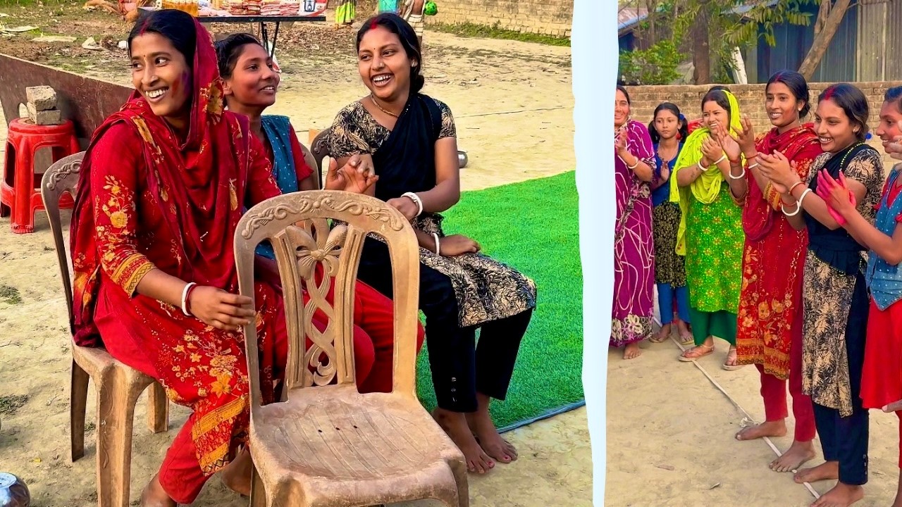 চেয়ার পরিবর্তন করার খেলায় নিজেদের ভাগ্যই পরিবর্তন করে ফেলেছে এজন্যই এত আনন্দিত তারা