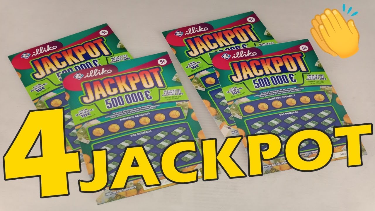 GRATTAGE FDJ🍀  4 JACKPOT N° 000, 001, 002, 003💲👏