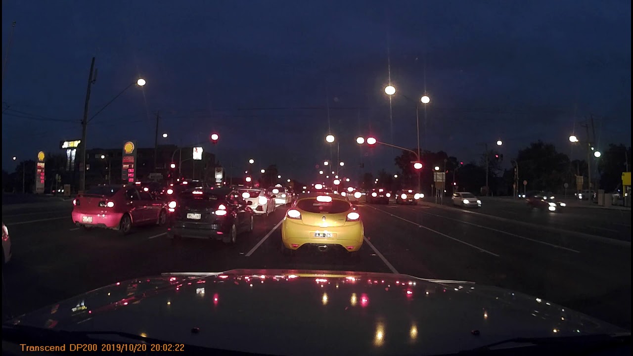 Melbourne Road Night Driving