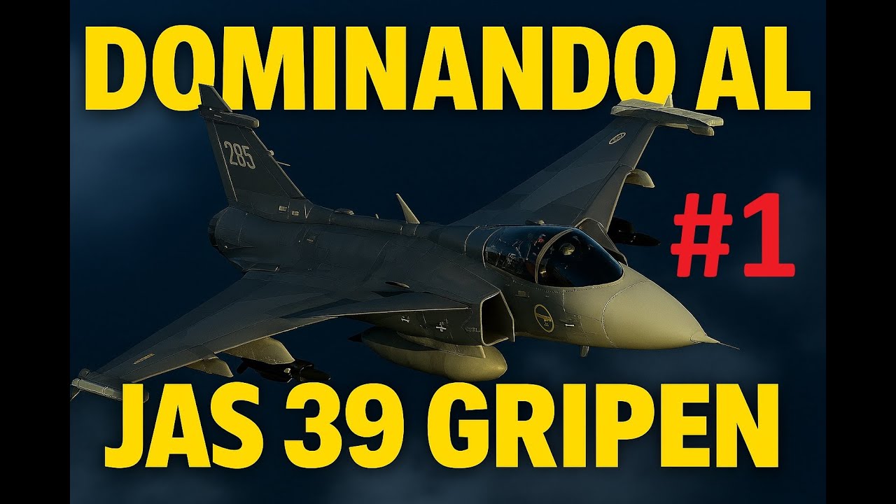 JAS 39 Gripen Cap.1 | De hierro a bronce | Probando estrategias... sale mal | METALSTORM 🛩️