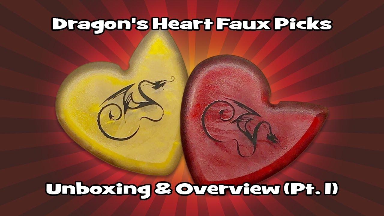 Dragon's Heart Faux Picks Unboxing & Overview (Pt. 1)