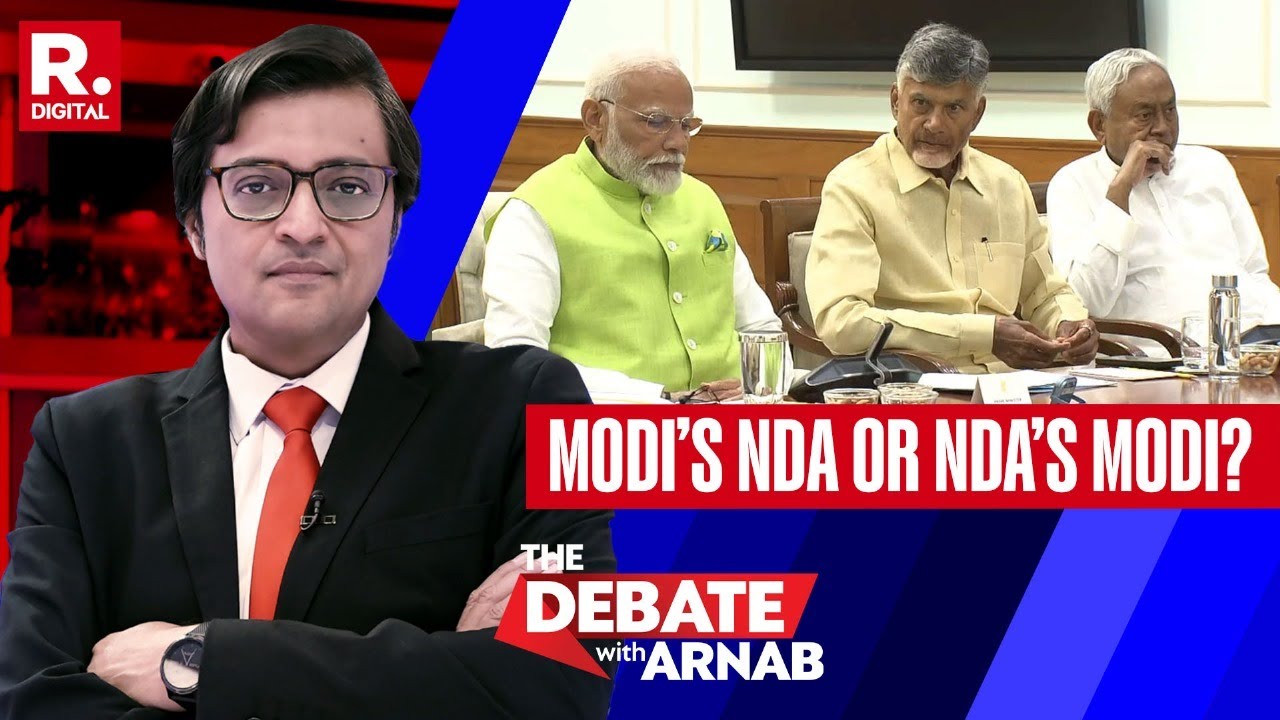 What Is PM Modi&rsquo;s Next Strategy With The NDA Government? | Weekend Debate With Arnab