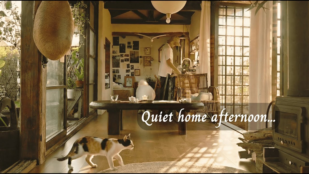 【Life, Slowly — Countryside】 Quiet home afternoon... — (Relaxing Playlist Music for Stress Relief)