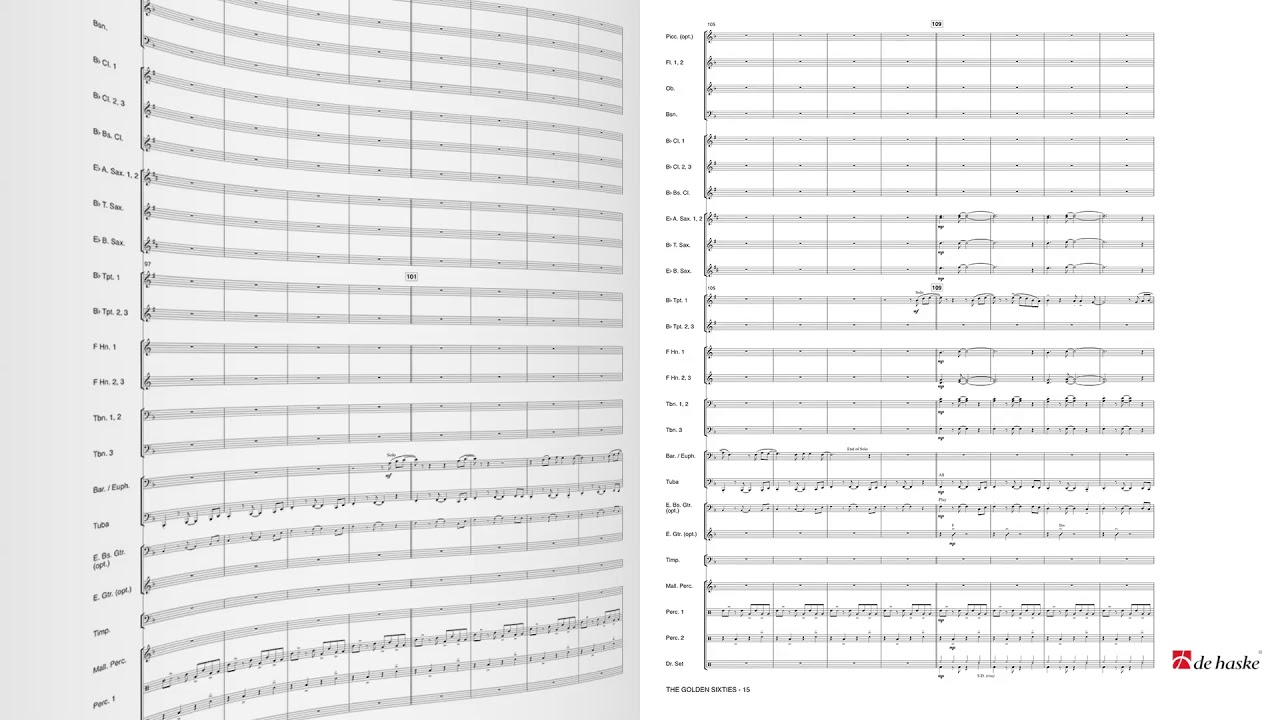 The Golden Sixties – arr. by Richard Johnsen