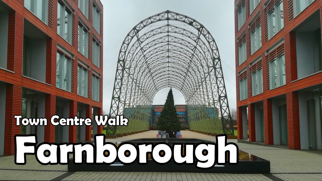 Farnborough, Hampshire | Town Centre Walk 2020