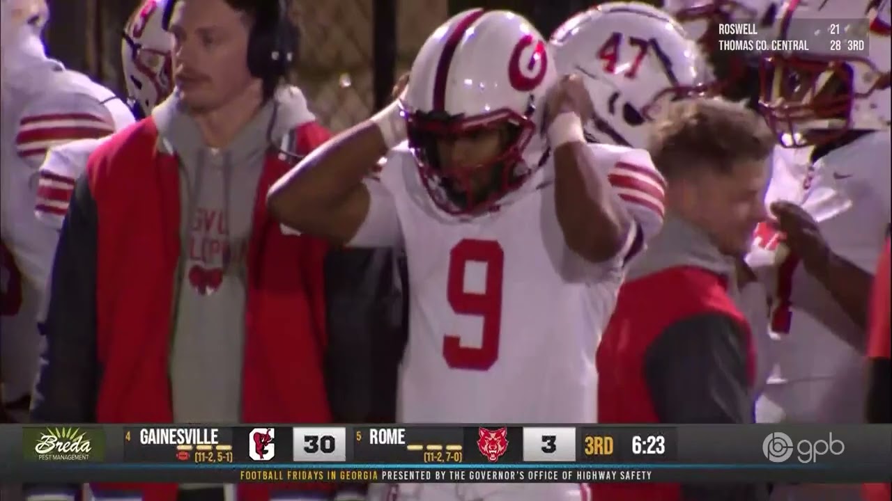 Gainesville vs. Rome 5A Semifinal Highlight Reel