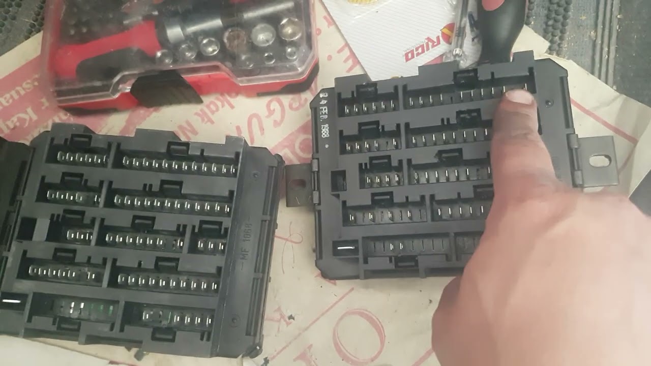 Tofaş sigorta kutusu (Tablası) değiştirme Çok basit