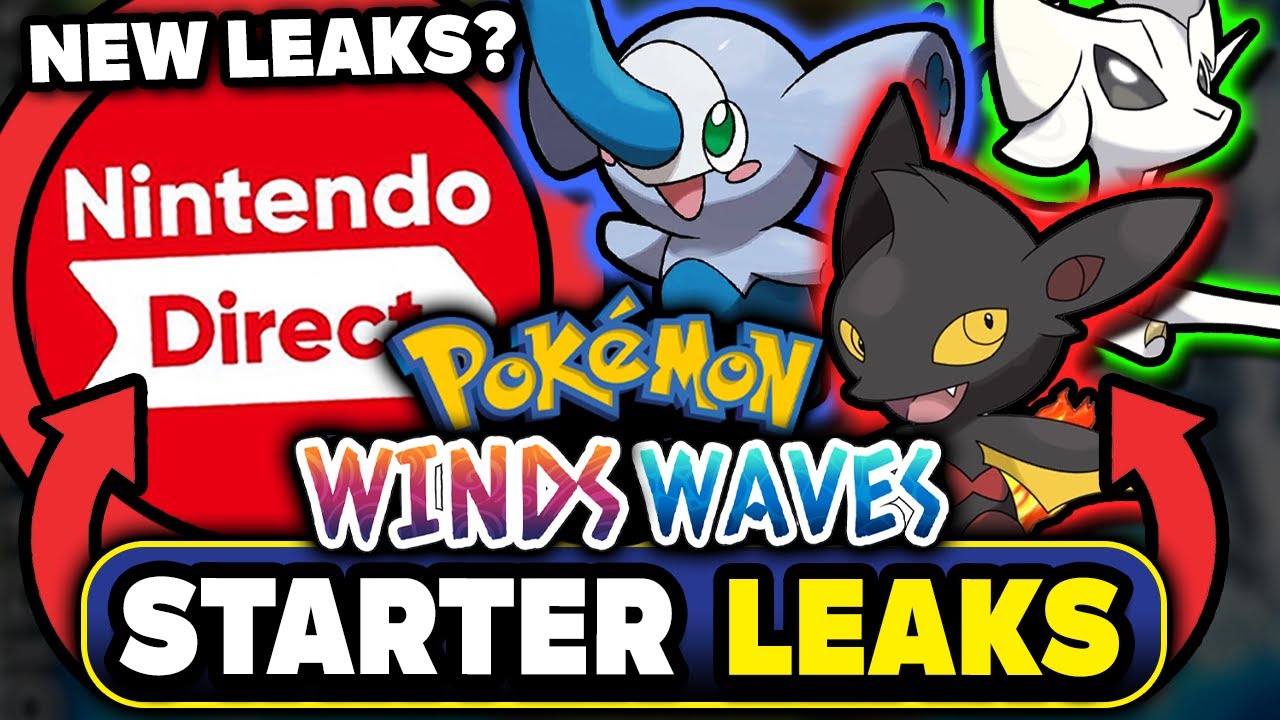 POKEMON NEWS! NEW GEN 10 STARTER LEAK UPDATES! NEW NINTENDO DIRECT DATE RUMORS & MORE!