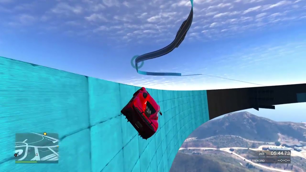 GTA5 Custom Rennen: Wallride + Furia + Parkour - Folge 496