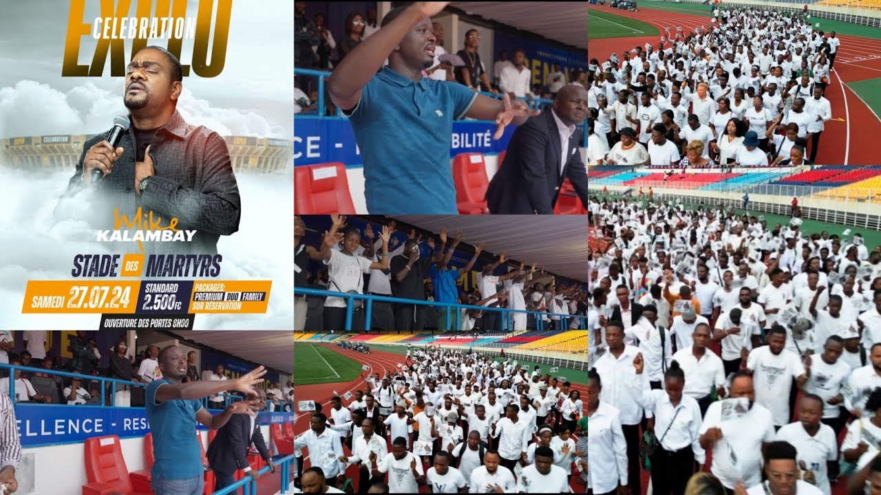 🔴PAST MIKE KALAMBAY EN DIRECT DU STADE DES MARTYRS LES COULISSES DU 27JUILLET INCROYABLE EXPLO