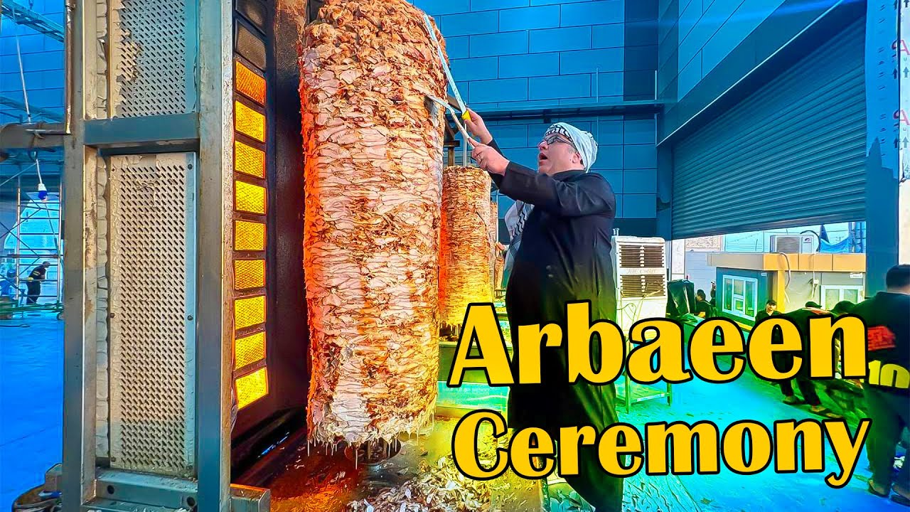 The SHOCKING Amount of Votive Food for Pilgrims at Arba&rsquo;een in Iraq