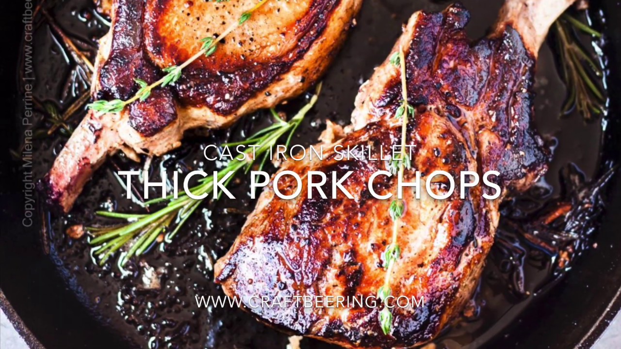 Cast Iron Skillet Pork Chops