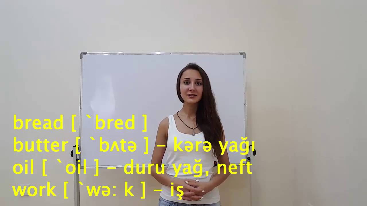 22-ci dərs. Sayılmayan isimlər ( Uncountable Nouns )
