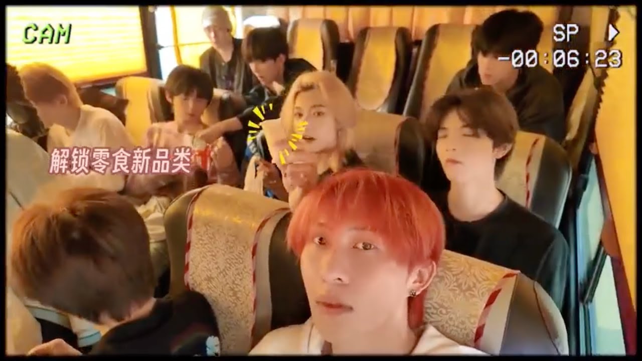 starlight boys | zhang jijun vlog 3: dorm life and bus rides