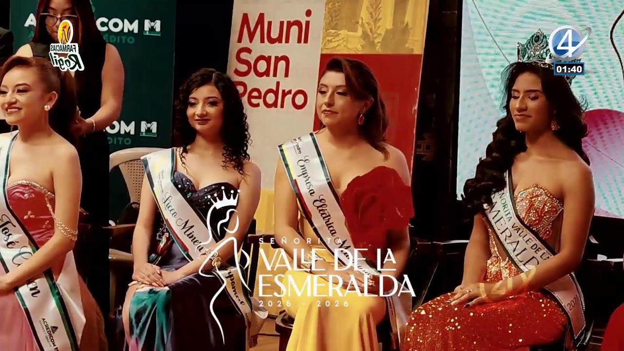 ELECCIÓN Y CORONACIÓN DE SEÑORITA VALLE DE LA ESMERALDA 2025