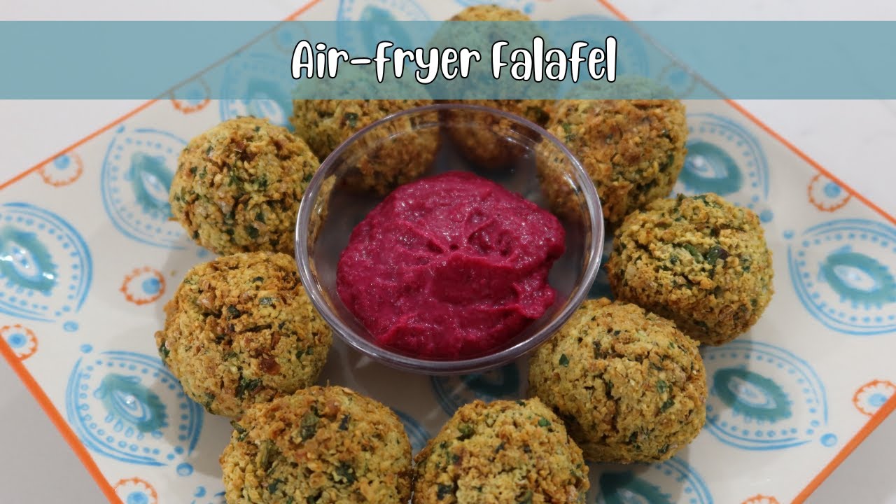 Air-fryer Falafel recipe | Meal-prep friendly | The Aspiring Home Cook