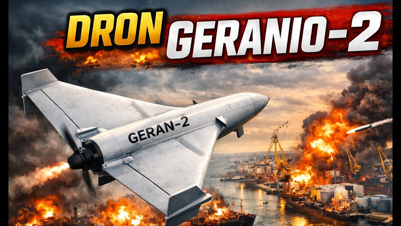 🔴 DRON KAMIKAZE GERANIO-2 🔴 EL TERROR DE LOS CIELOS UCRANIANOS 