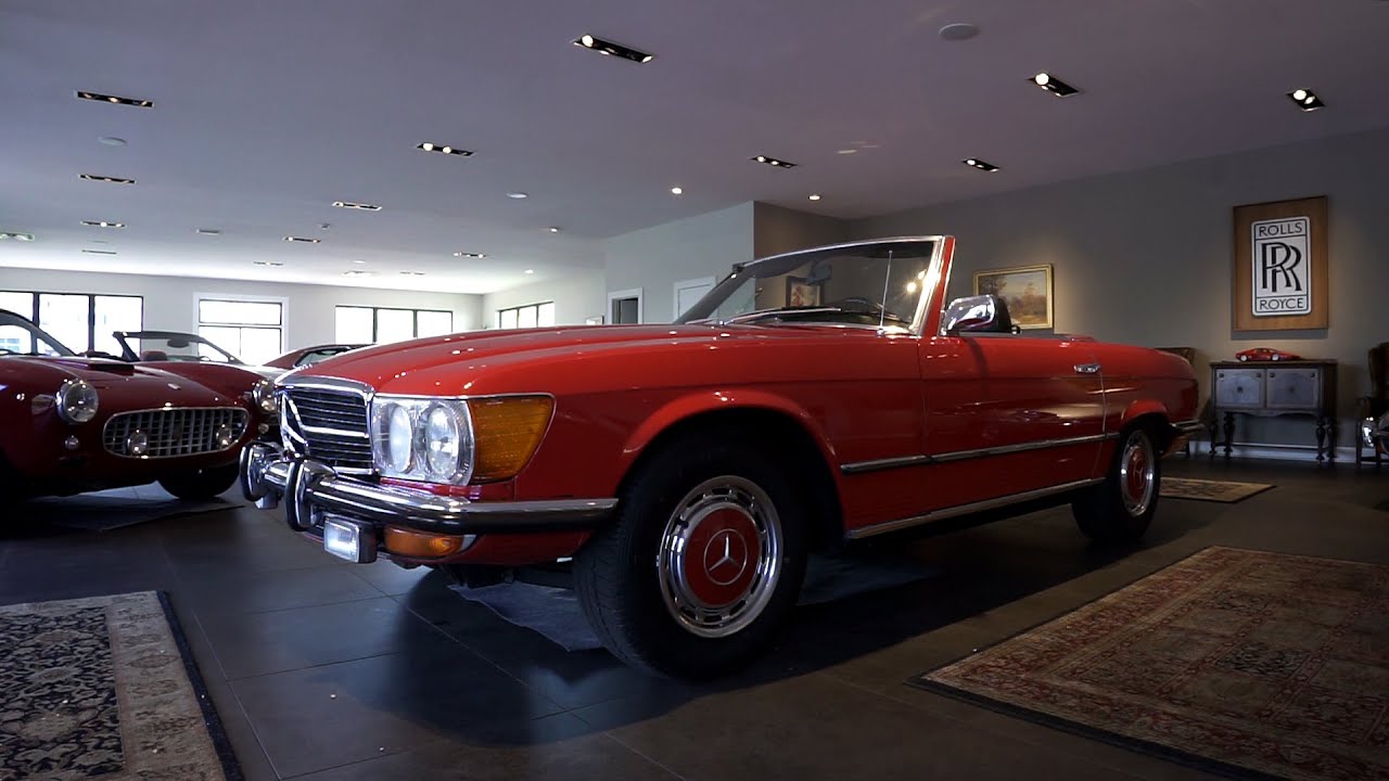 1972 MERCEDES BENZ 350SL ROADSTER