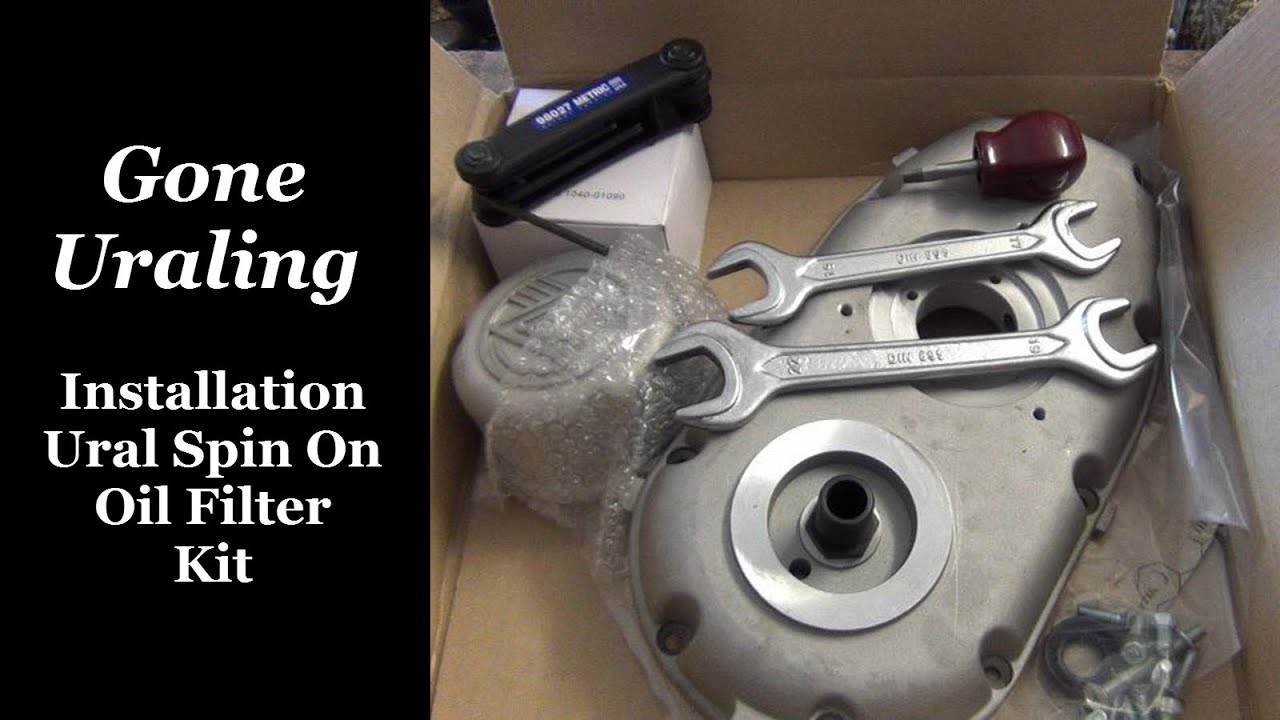 Ural Spin On Oil Filter Kit Install