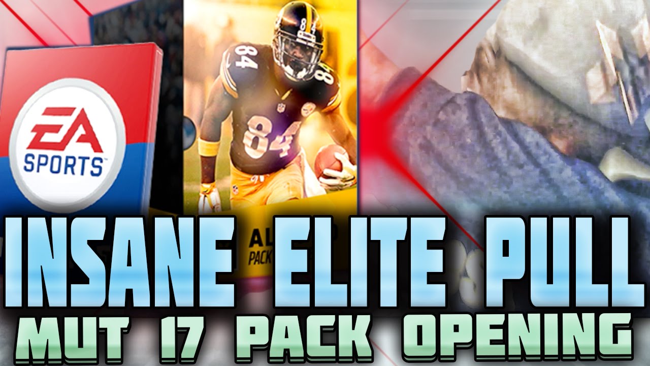INSANE ELITE PULL ! ALL PRO BUNDLE CHEESE MUT 17 PACK OPENING |  Madden 17 Ultimate Team