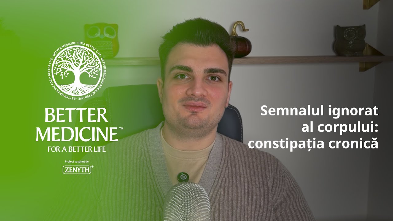 Semnalul ignorat al corpului: constipația cronică - Dr. Roberto Militaru