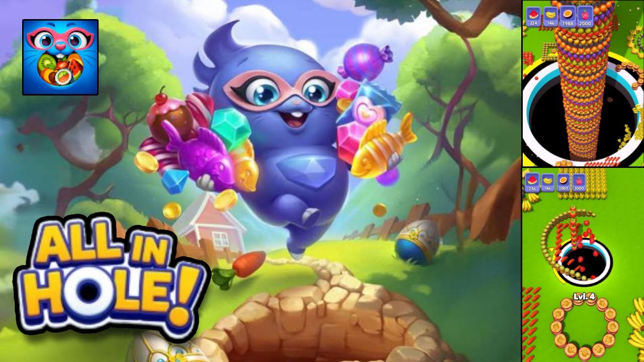 All in Hole: Black Hole Games Gameplay (Android | iOS)