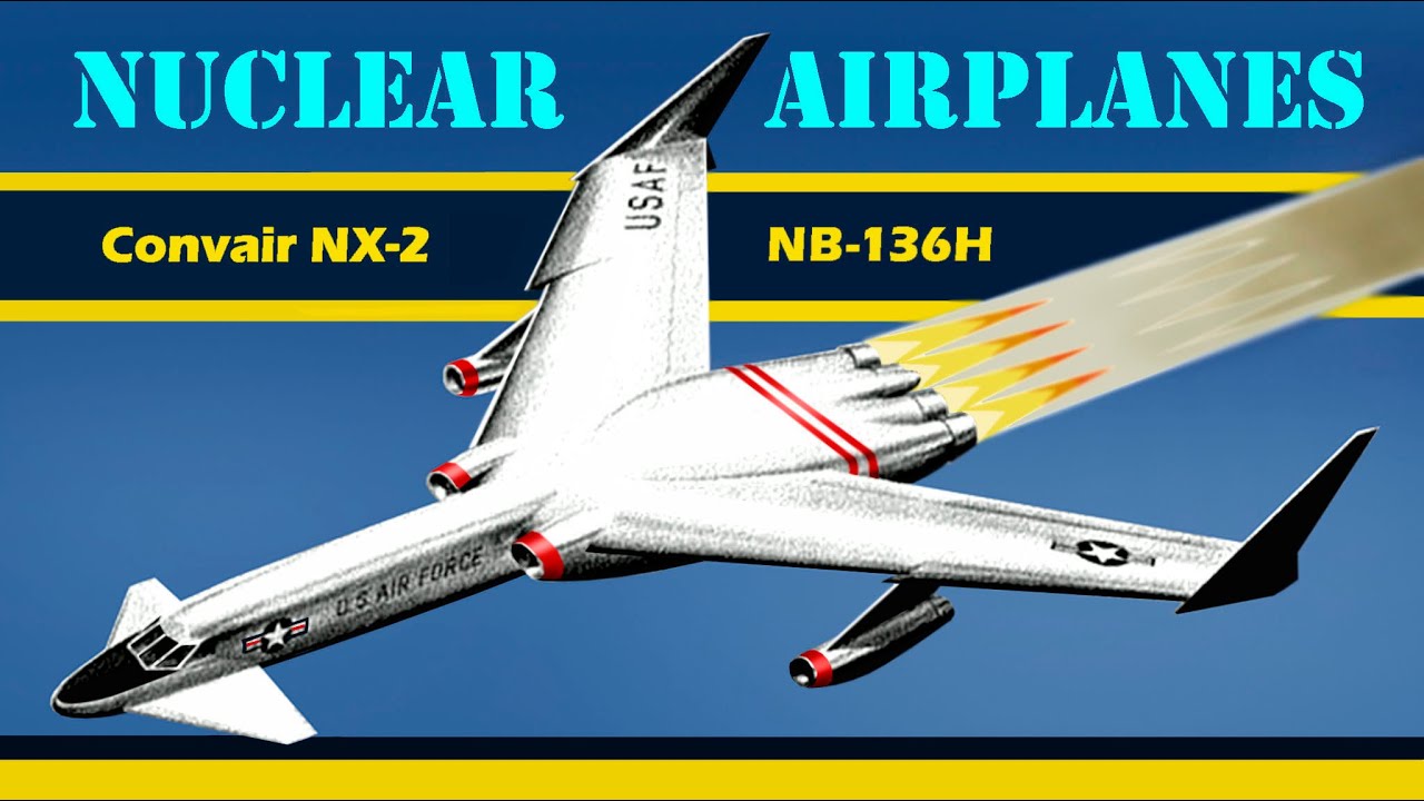ATOMIC JETS - Nuclear-Powered Aircraft Concepts in the 1950s!