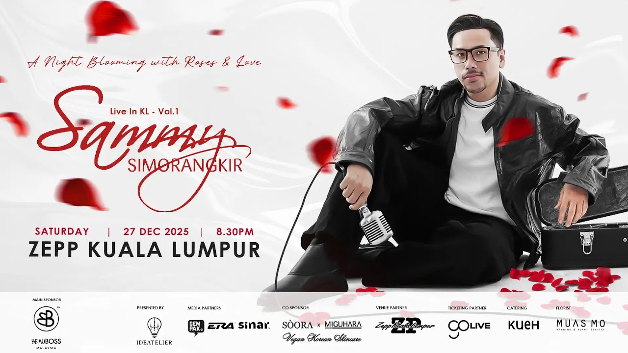Sammy Simorangkir,ZEPP Kuala Lumpur 2025