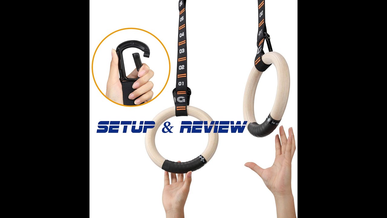 Gonex Gymnastic Rings  Mini-Review/setup